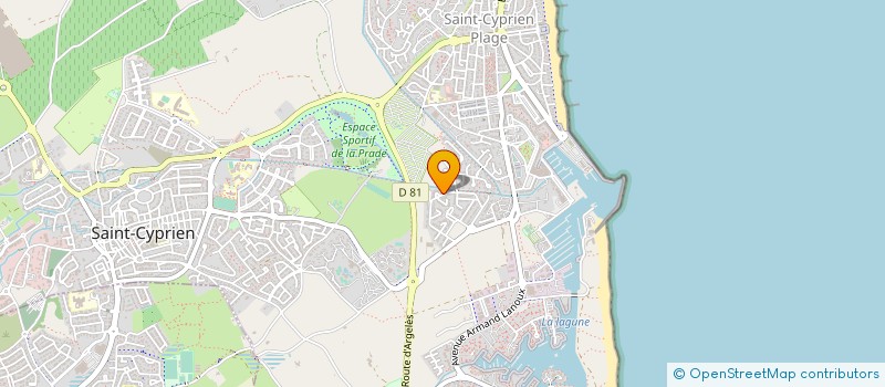 localisation de l'entreprise SCP LAURENT RICHARD  SAINT-CYPRIEN