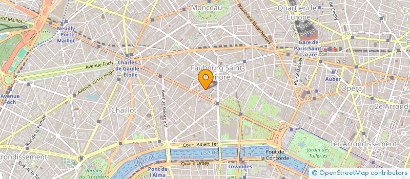localisation de l'entreprise SCP LE MAS REAL à PARIS