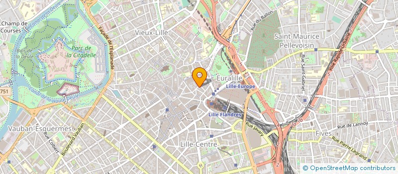 localisation de l'entreprise SCP LEFORT MOTTE ET ASSOCIES à LILLE