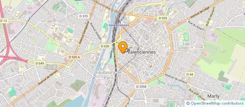 localisation de l'entreprise SCP LEMAIRE - MORAS & ASSOCIES AVOCATS ASSOCIES à VALENCIENNES