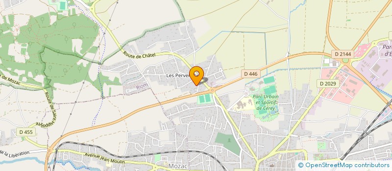 localisation de l'entreprise SCP LEMAIRE-RIBEIRO-NOELL-PRADAT  SAINT-BONNET-PRES-RIOM