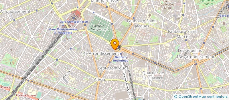 localisation de l'entreprise SCP LEMBO GARNIER BOUTHIER DUBEE  PARIS