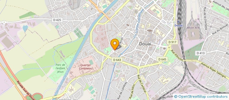localisation de l'entreprise SCP LEMOINE BERNAR  DOUAI