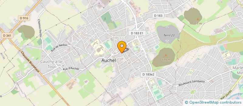 localisation de l'entreprise SCP LEONTI WOROCH  AUCHEL