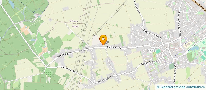 localisation de l'entreprise SCP LES HAUTS BOUCHERS à INGRE