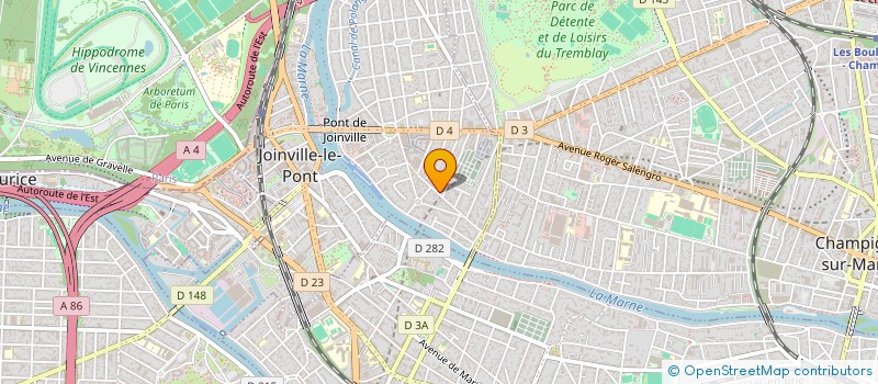 localisation de l'entreprise SCP LEYMOUR à JOINVILLE-LE-PONT