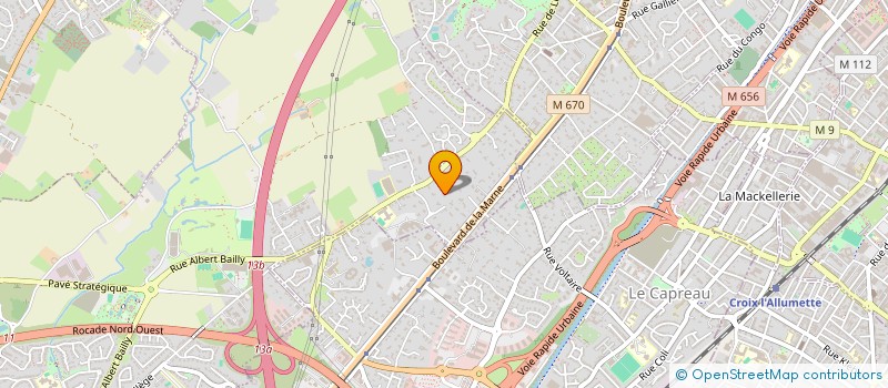 localisation de l'entreprise SCP LIZAY RIDERS à MARCQ-EN-BARŒUL