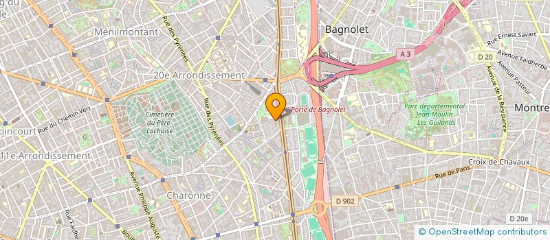 localisation de l'entreprise SCP LOVELA CARSIM  PARIS