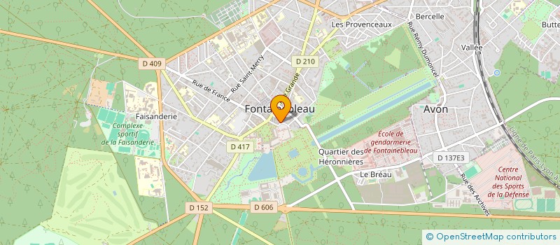 localisation de l'entreprise SCP LUDOVIC BONELLE ET CARLY SCHWARTZ, NOTAIRES ASSOCIES à FONTAINEBLEAU