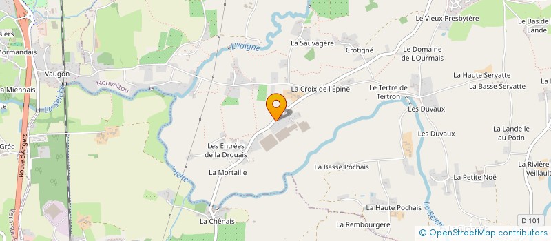 localisation de l'entreprise SCP MACAZO IMMO  NOUVOITOU