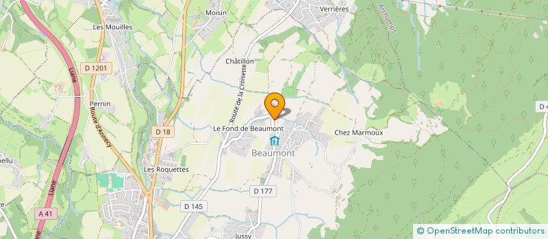 localisation de l'entreprise SCP MARILLEY  BEAUMONT