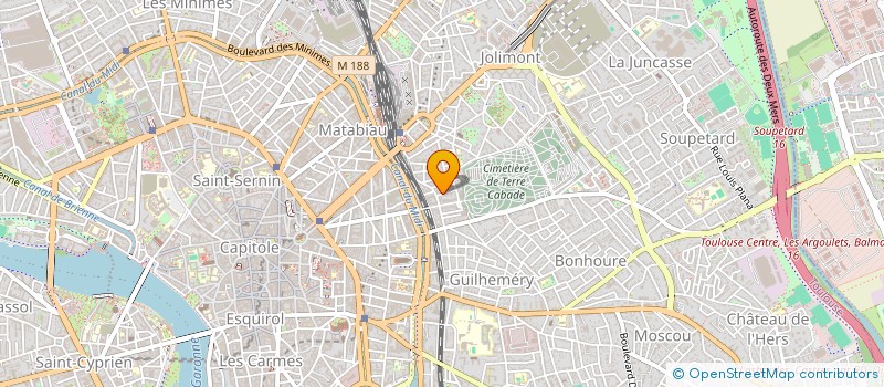 localisation de l'entreprise SCP MARTY ET AUTRES à TOULOUSE