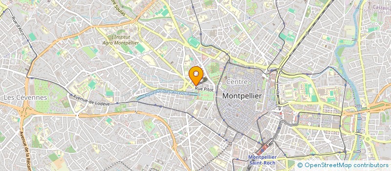 localisation de l'entreprise SCP MATHIEU TENSONER SOUVAIRAN MUZART à MONTPELLIER