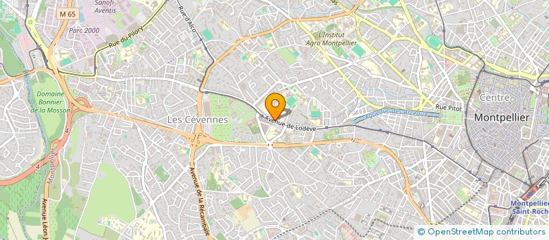 localisation de l'entreprise SCP MEDECINS CARDIO R SOUCHON ET L JANIN à MONTPELLIER