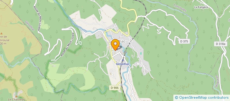 localisation de l'entreprise SCP MEDECINS GYNECO OBSTETRI C GERBINO à GENOLHAC