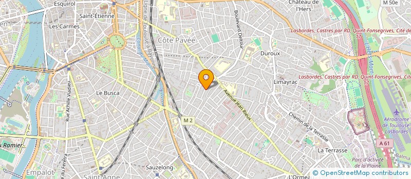 localisation de l'entreprise SCP MEDISTANCE à TOULOUSE
