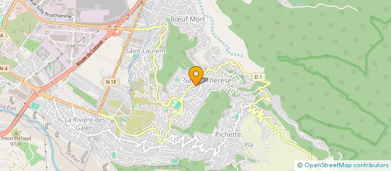 localisation de l'entreprise SCP MELEUC-CUZIN à LA POSSESSION