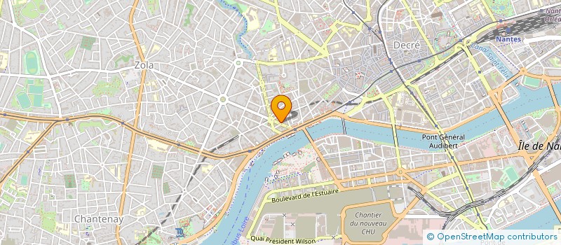 localisation de l'entreprise SCP MENARD-GARCIA  NANTES