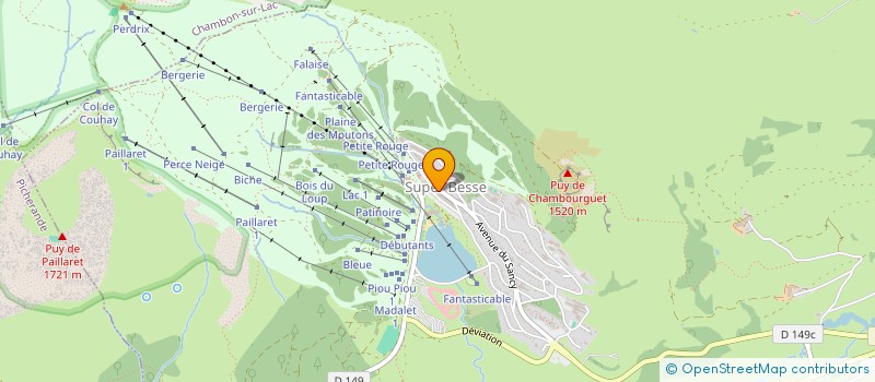 localisation de l'entreprise SCP METRARD  BESSE-ET-SAINT-ANASTAISE