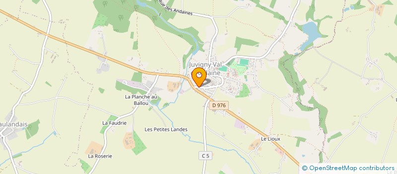 localisation de l'entreprise SCP MICHEL GIRARD ET MICHEL DELGROSSI à JUVIGNY VAL D'ANDAINE