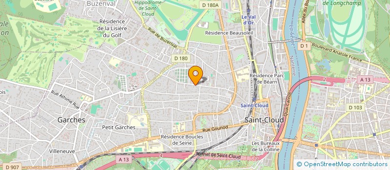 localisation de l'entreprise SCP MICO à SAINT-CLOUD
