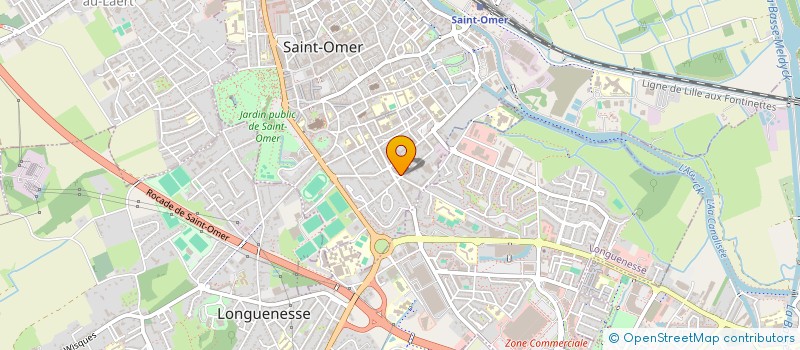 localisation de l'entreprise SCP MINNE WALLERAND NINOVE DEMUYNCK à SAINT-OMER