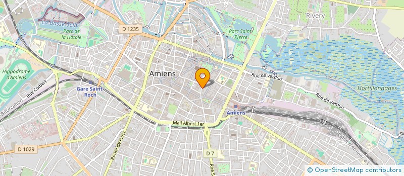 localisation de l'entreprise SCP MONTIGNY G ET DOYEN M  AMIENS