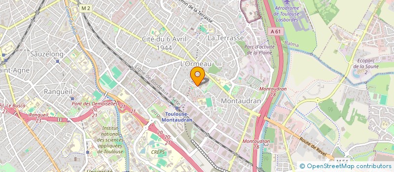 localisation de l'entreprise SCP NEPHROLOGIQUE SAINT-EXUPERY à TOULOUSE