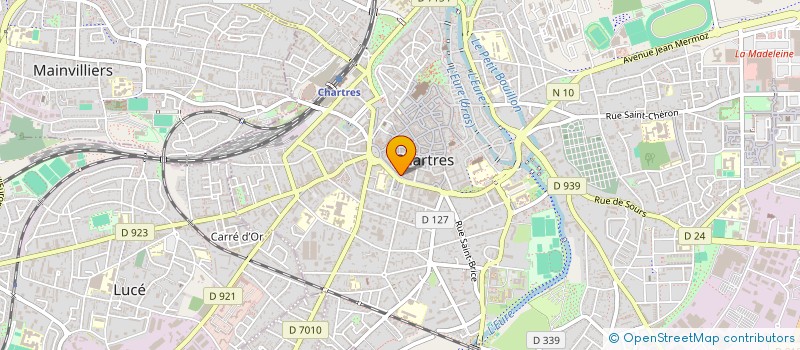 localisation de l'entreprise SCP ODILE BORDIER à CHARTRES