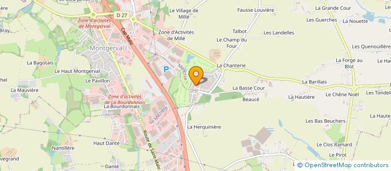 localisation de l'entreprise SCP OJ FINANCE  MELESSE