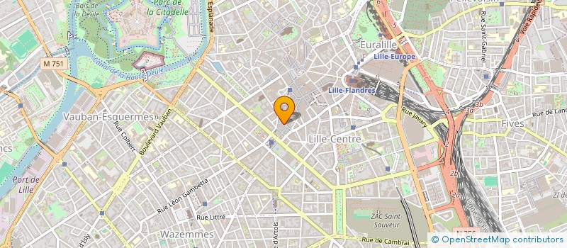 localisation de l'entreprise SCP OPTIMI à LILLE