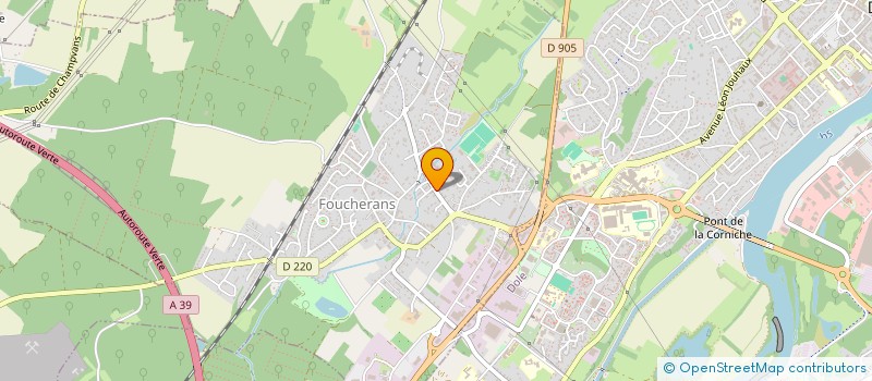 localisation de l'entreprise SCP  PAGET ALAIN  FOUCHERANS