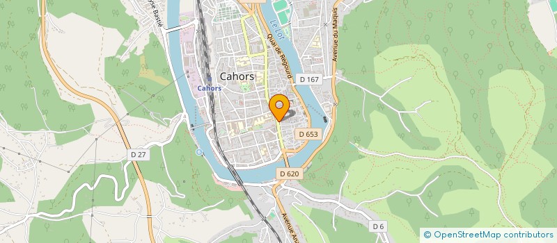 localisation de l'entreprise SCP PASCAL VANDERWALLE ET CHRISTELLE FOURES, NOTAIRES ASSOCIES  CAHORS