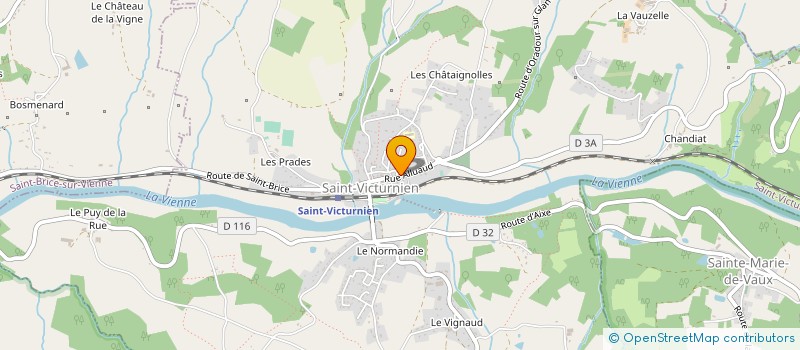 localisation de l'entreprise SCP PATRICE KIM à SAINT-VICTURNIEN
