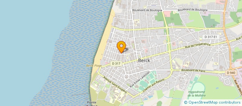 localisation de l'entreprise SCP PATRICK DELMOTE ET SAM TEBOUL  BERCK