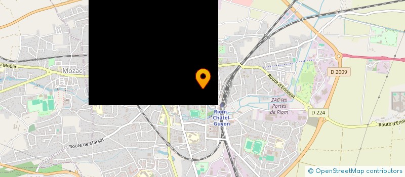 localisation de l'entreprise SCP PETIT REGNOUX à RIOM
