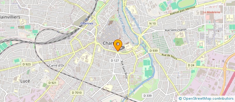 localisation de l'entreprise SCP PHILIPPE MERY & MAXENCE GENIQUE AVOCATS à CHARTRES