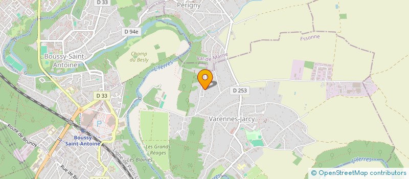 localisation de l'entreprise SCP PICOT-VERMEULIN-ORZECHOWSKI  VARENNES-JARCY