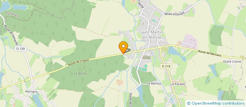 localisation de l'entreprise SCP PIERRE LAIK  SAINT-MARTIN-EN-BRESSE