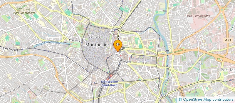 localisation de l'entreprise SCP PORT SOLEIL à MONTPELLIER