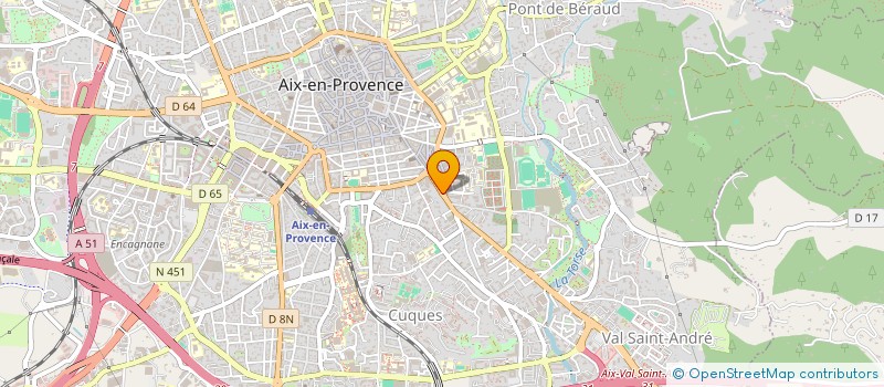 localisation de l'entreprise SCP PORTEU DE LA MORANDIERE à AIX-EN-PROVENCE