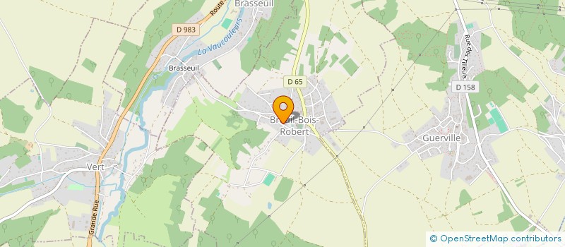 localisation de l'entreprise SCP PRO CONSULTING  BREUIL-BOIS-ROBERT