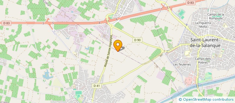 localisation de l'entreprise SCP PSL  CLAIRA