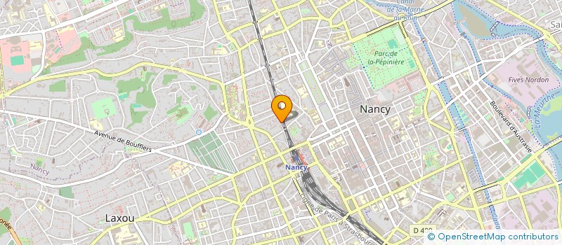 localisation de l'entreprise SCP R. GAUTHIER ET S. BONNE, NOTAIRES ASSOCIES  NANCY