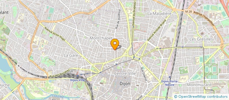 localisation de l'entreprise SCP RAIMI-MANIERE / CRUYT à DIJON