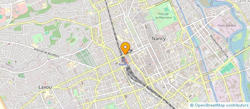 localisation de l'entreprise SCP RAOUL GOTTLICH ET PATRICK LAFFON  NANCY