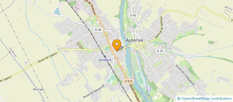 localisation de l'entreprise SCP RIVIERE BLOCH GORICHON CARPENTIER MAY  AUTERIVE