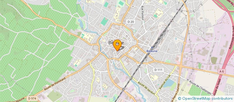 localisation de l'entreprise SCP RUDLOFF à BEAUNE