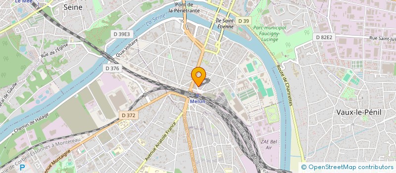 localisation de l'entreprise SCP RUTKOWSKI-DEMEST ET GEROSA-RAULIN à MELUN