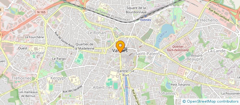 localisation de l'entreprise SCP SAGIL à VANNES